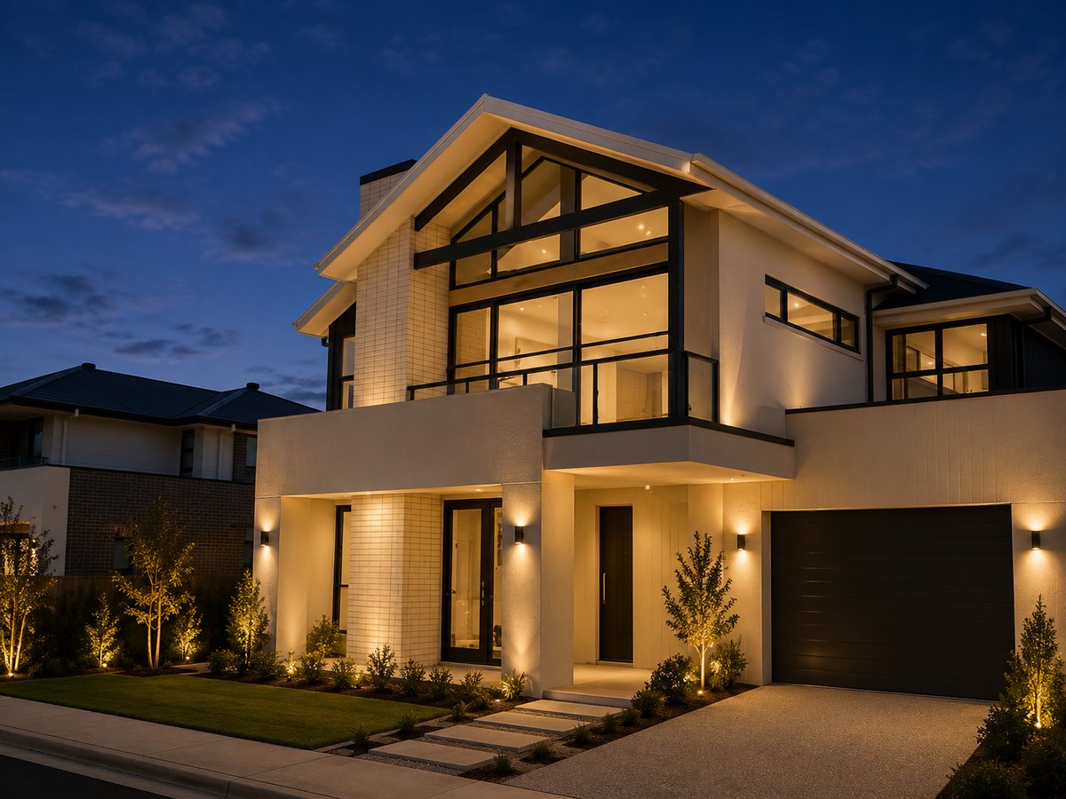 Framed Glass — Gledswood Hills residence